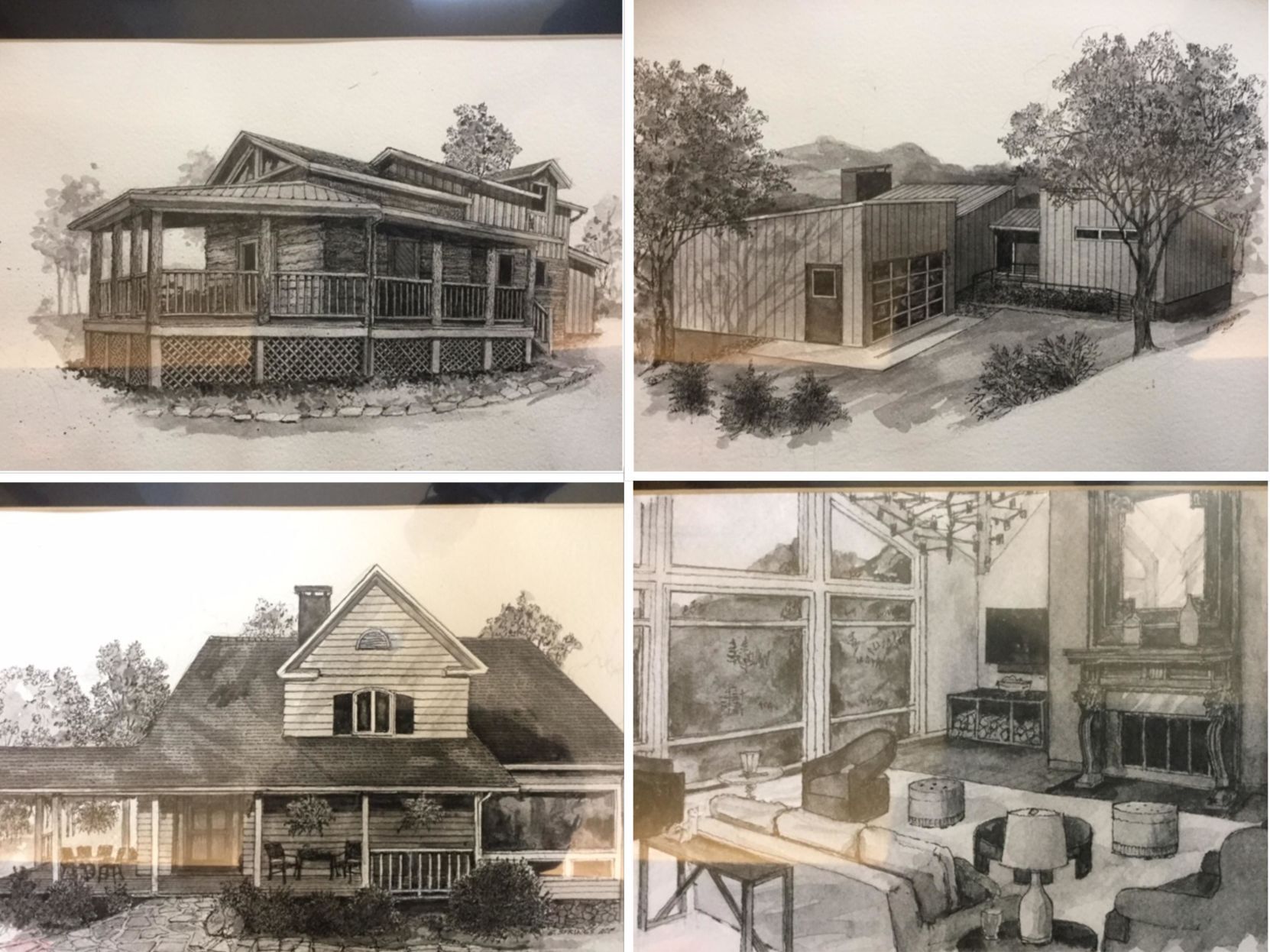 2019 Tour of Homes sketches